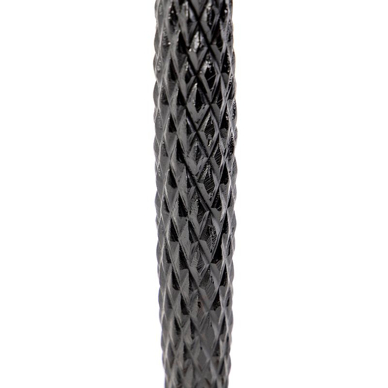 Art Deco tafellamp brons met zwarte kap 35 cm - Areka
