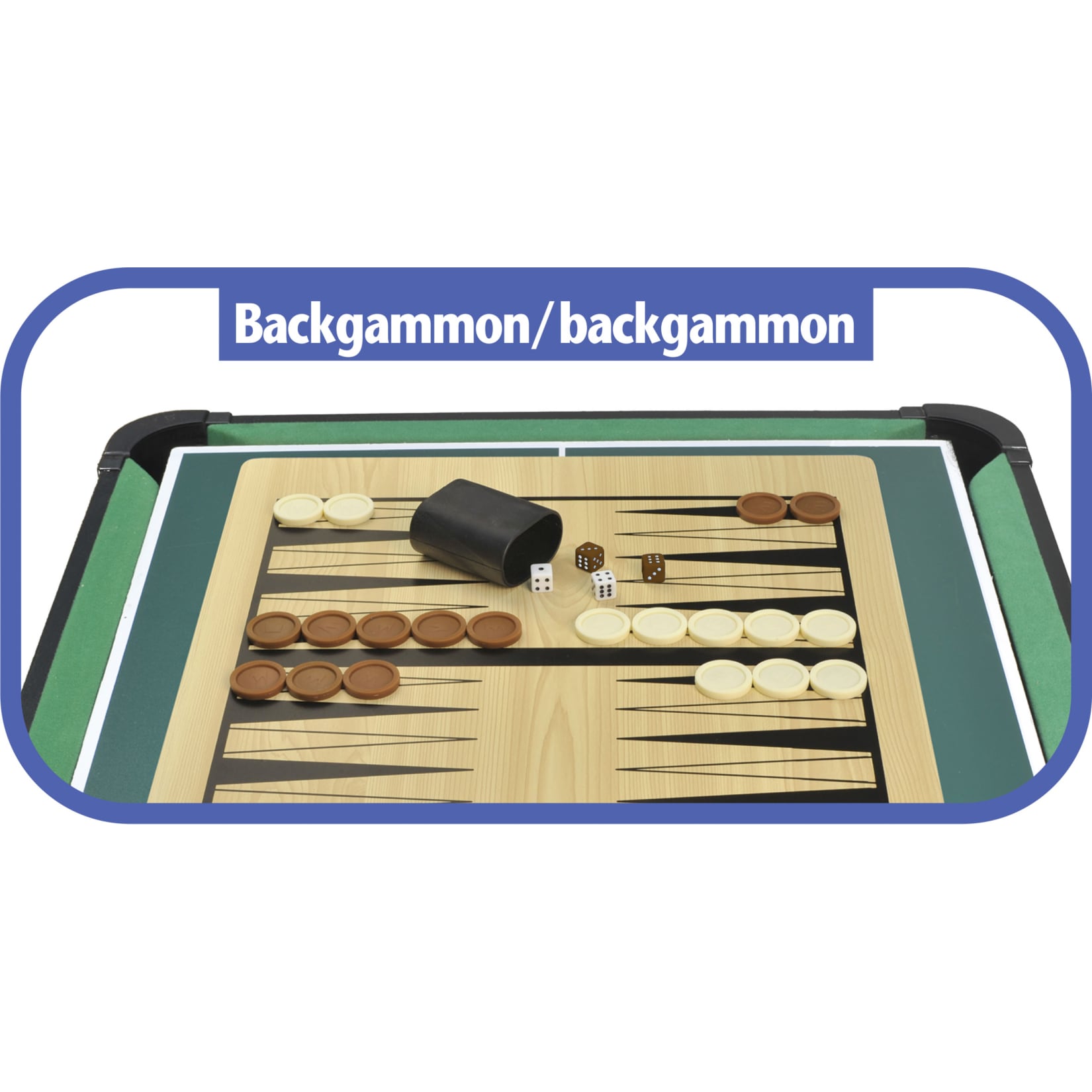 Carromco MULTIFUNKTIONSTISCH MULTIFUN-XT, 14in1, TELESCOPSTANGEN