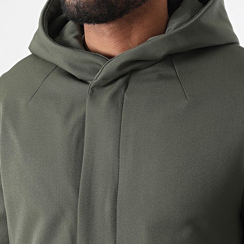 Manteau A Capuche M-S-3333 Vert Kaki
