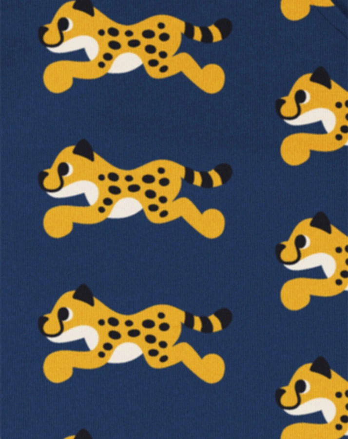 Sweat-Hose CHEETAH in navy