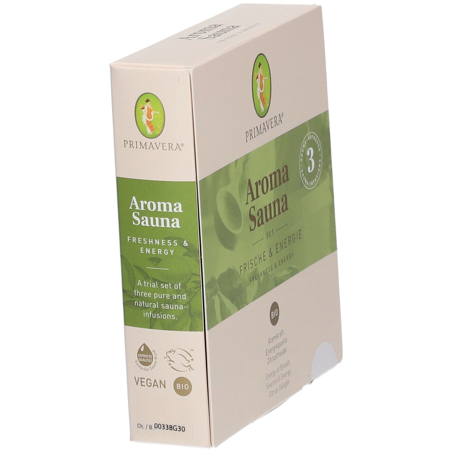 PRIMAVERA® Aroma Sauna SET FRISCHE & ENERGIE