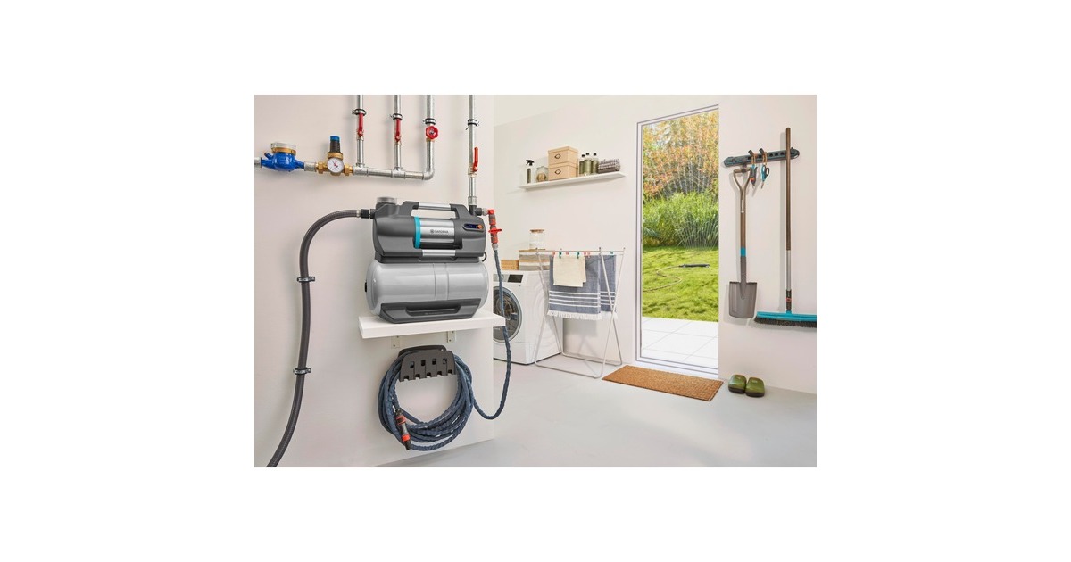 GARDENAHydrofoorpomp 5600 SilentComfort  (Grijs/roestvrij staal, Bluetooth)