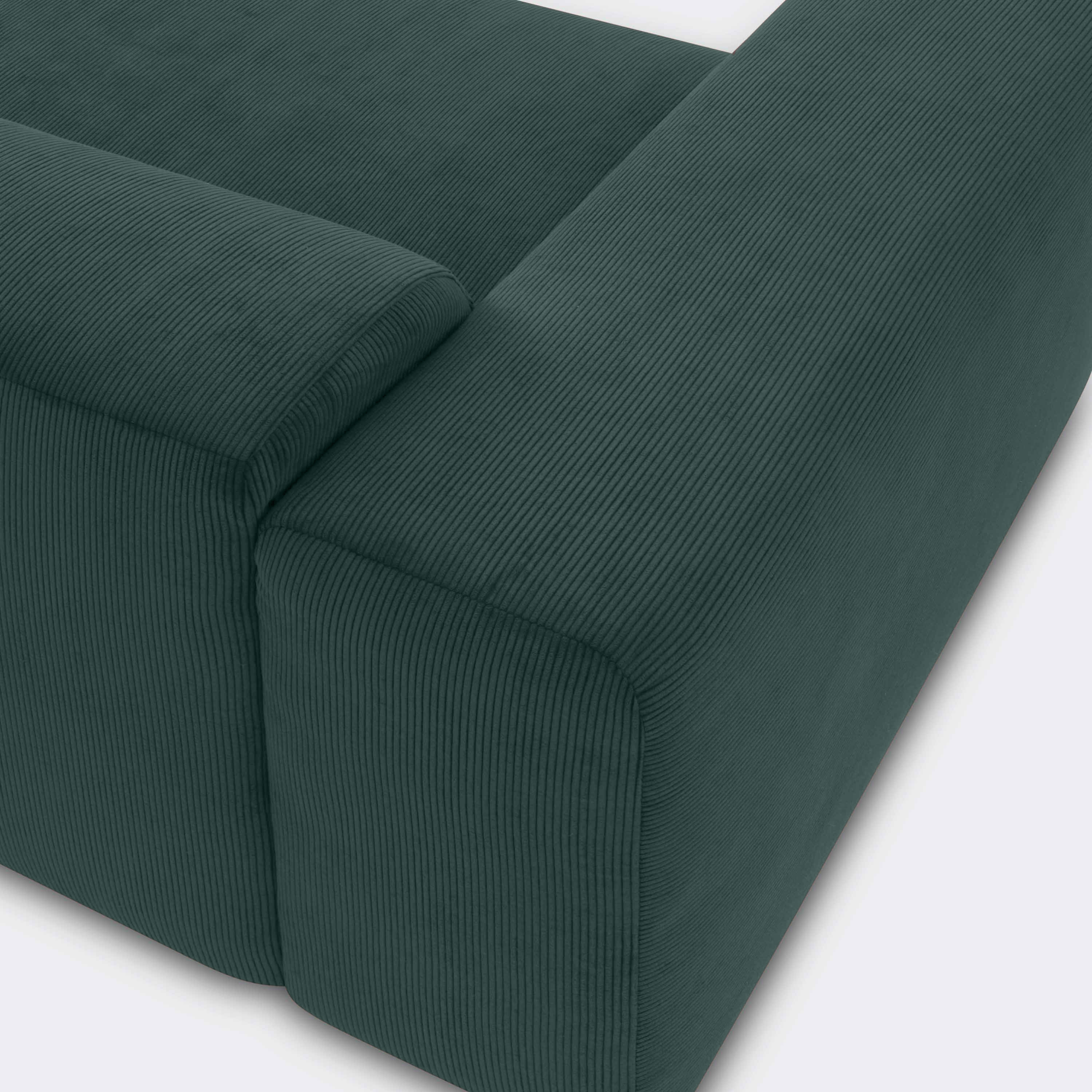 3-zitsbank Oscar rebel emerald