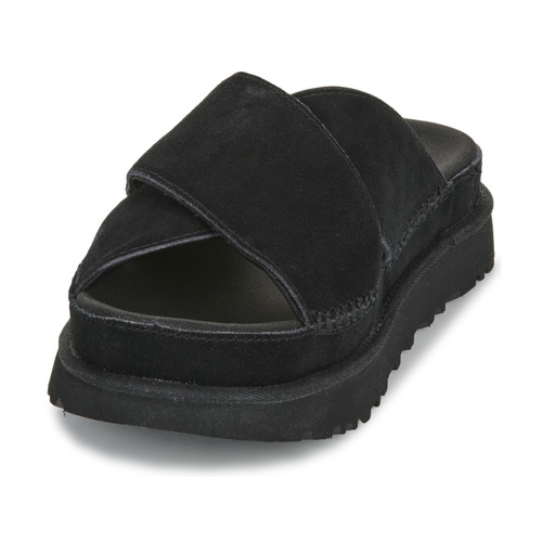 UGG - GOLDENSTAR CROSS SLIDE - Noir