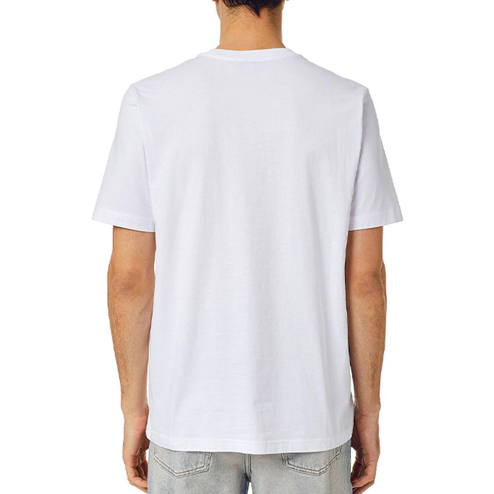 Diesel T-shirt Blanc Homme Diesel Maglietta