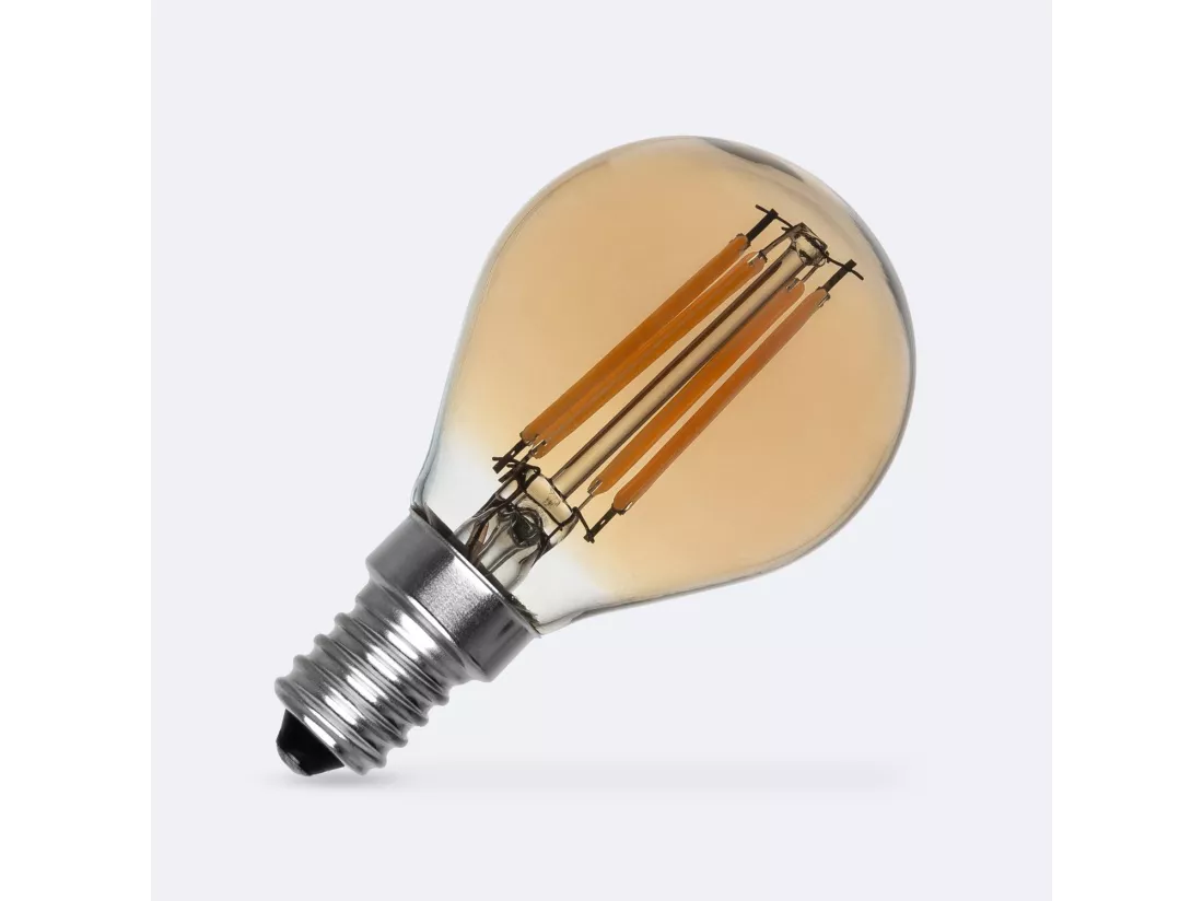 Ampoule LED Filament E14 6W 720 lm P45 Bougie Blanc Chaud 2700K
