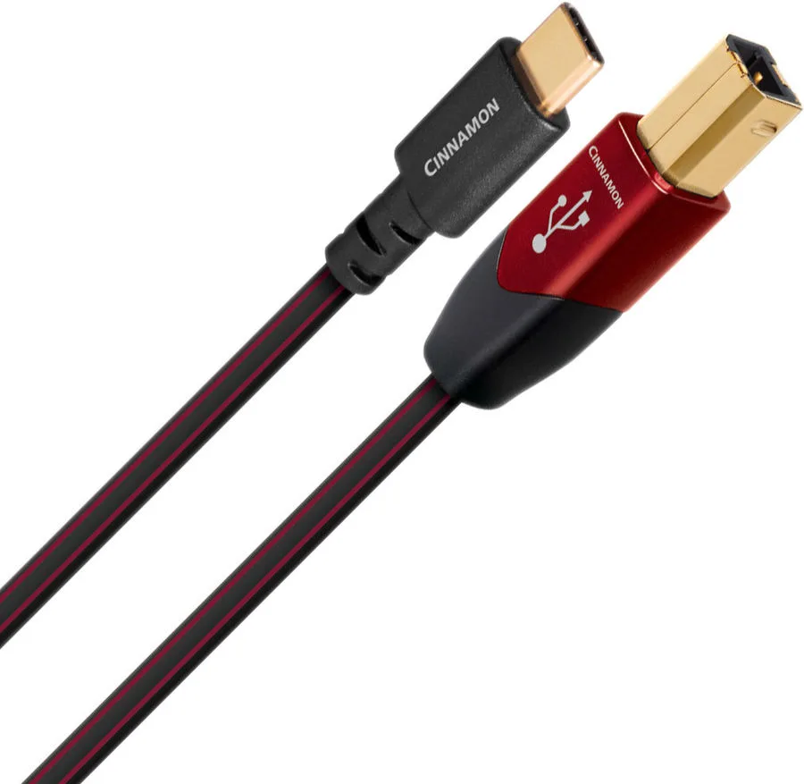 Audioquest Cinnamon USB B vers Type C (0,75 m) Câbles USB