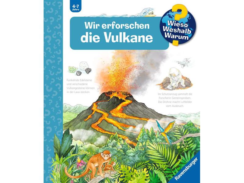 Ravensburger Kinder-Sachbuch WWW Wir erforschen die Vulkane Spielerisch die Welt entdecken