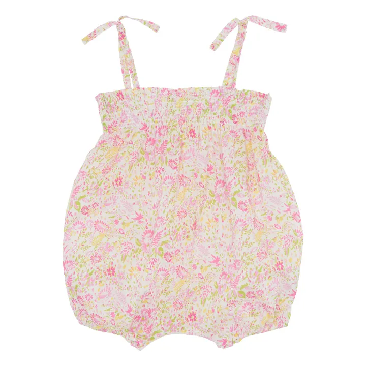 Bonton Combinaison Fleurie | Rose