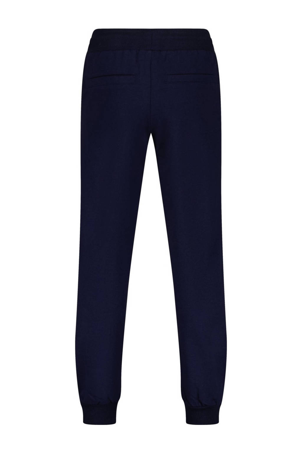 Raizzed tapered fit joggingbroek Kobe met printopdruk donkerblauw