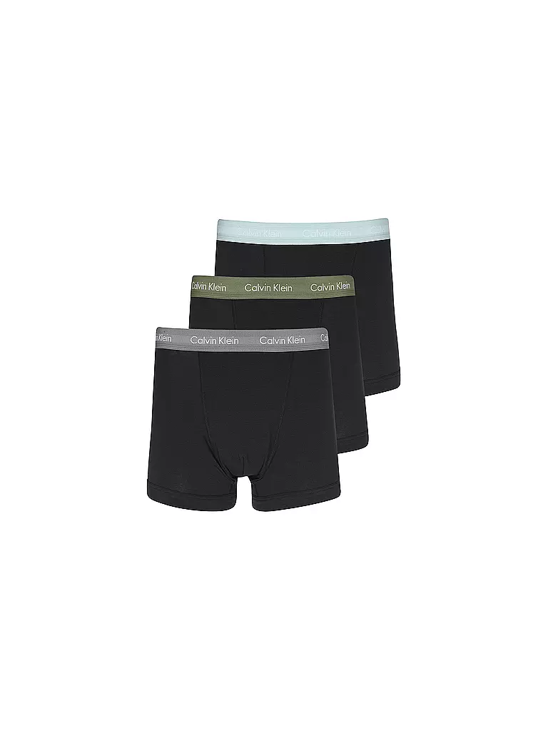 CALVIN KLEIN Pants 3er Pkg black schwarz