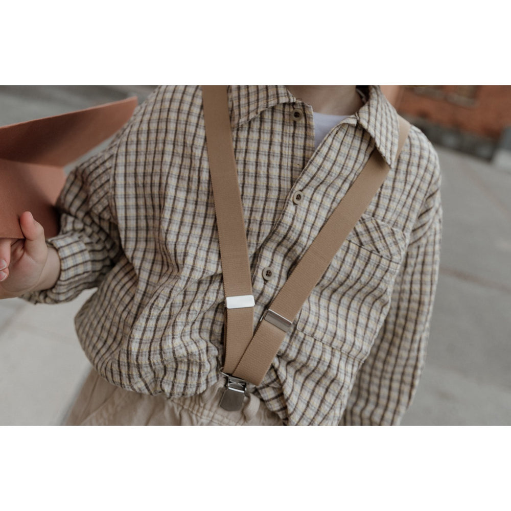 Køb Silly Silas Sand Brown Kids' Braces