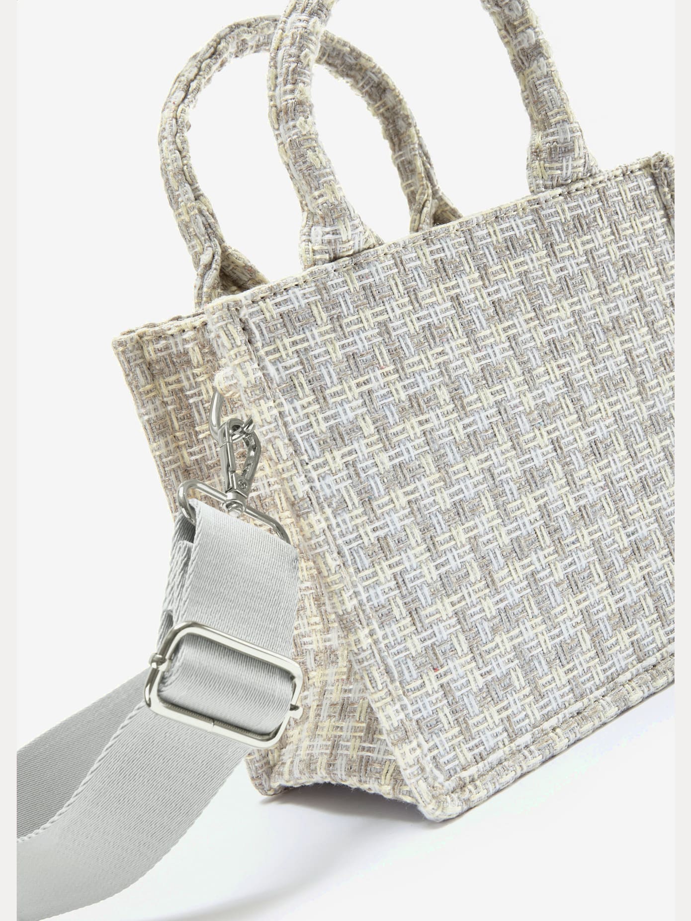 Sac à main mini-sac tendance à l'aspect bouclé discret