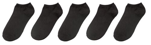 5 paires de socquettes homme noir