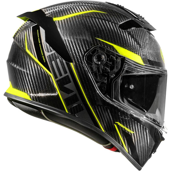 premier - Casque Devil Carbon ST Carbone / Jaune