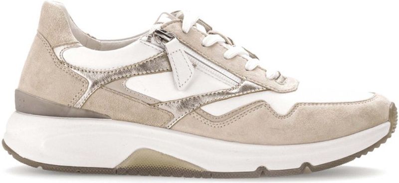 Gabor - Rollingsoft - Sneakers - Weiss/Oak/Puder