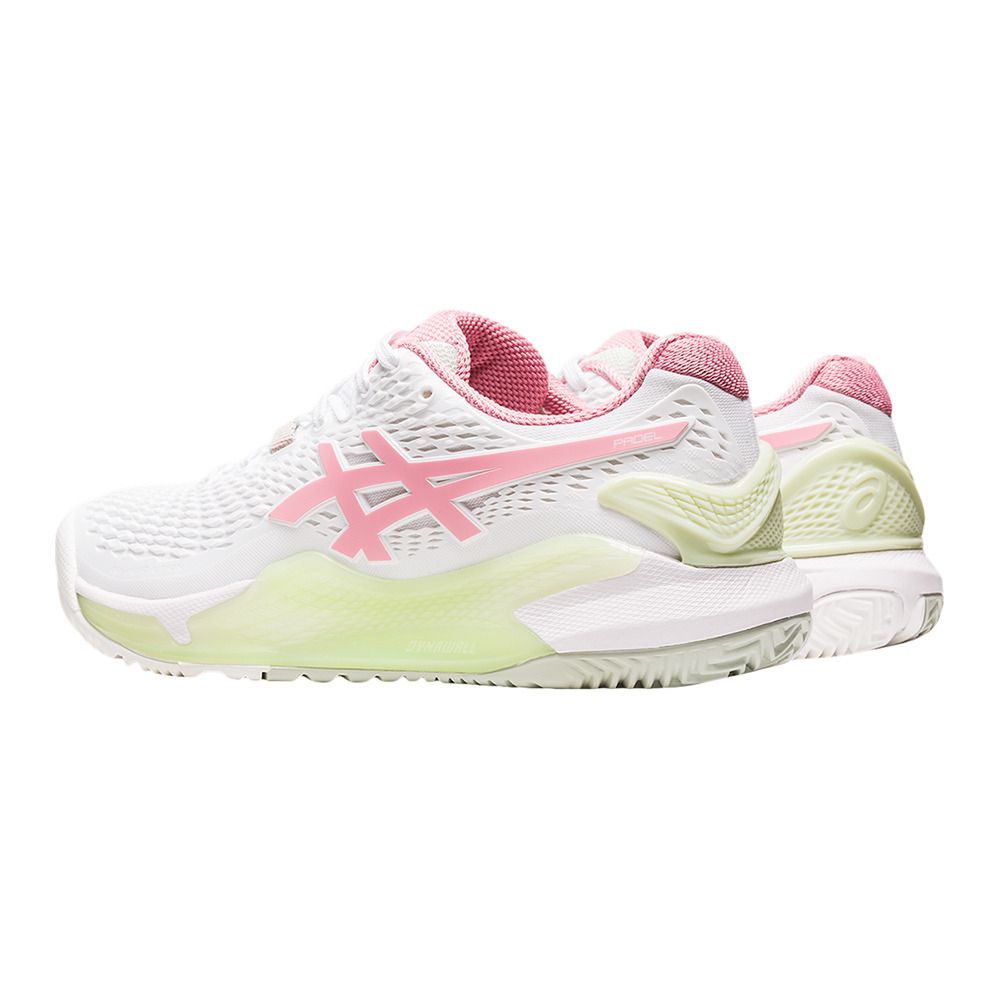Asics GEL-RESOLUTION 9 PADEL - Chaussures padel Femme white/fruit punch