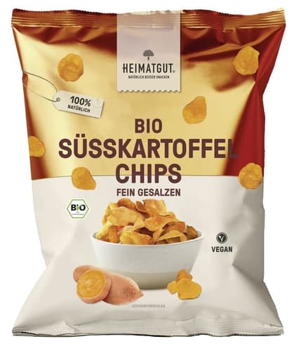 Heimatgut Bio Süßkartoffelchips