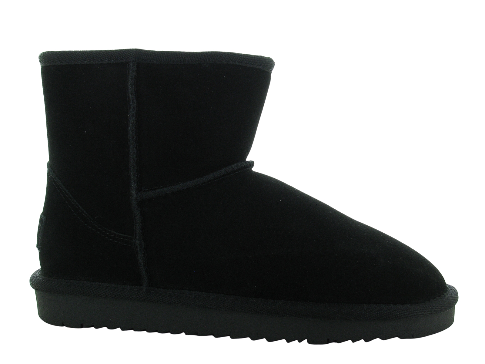 Esprit-100EK1W335 Cuir Velours Noir