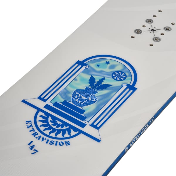 Planche de snowboard K2 EXTRAVISION BLUE/WHITE