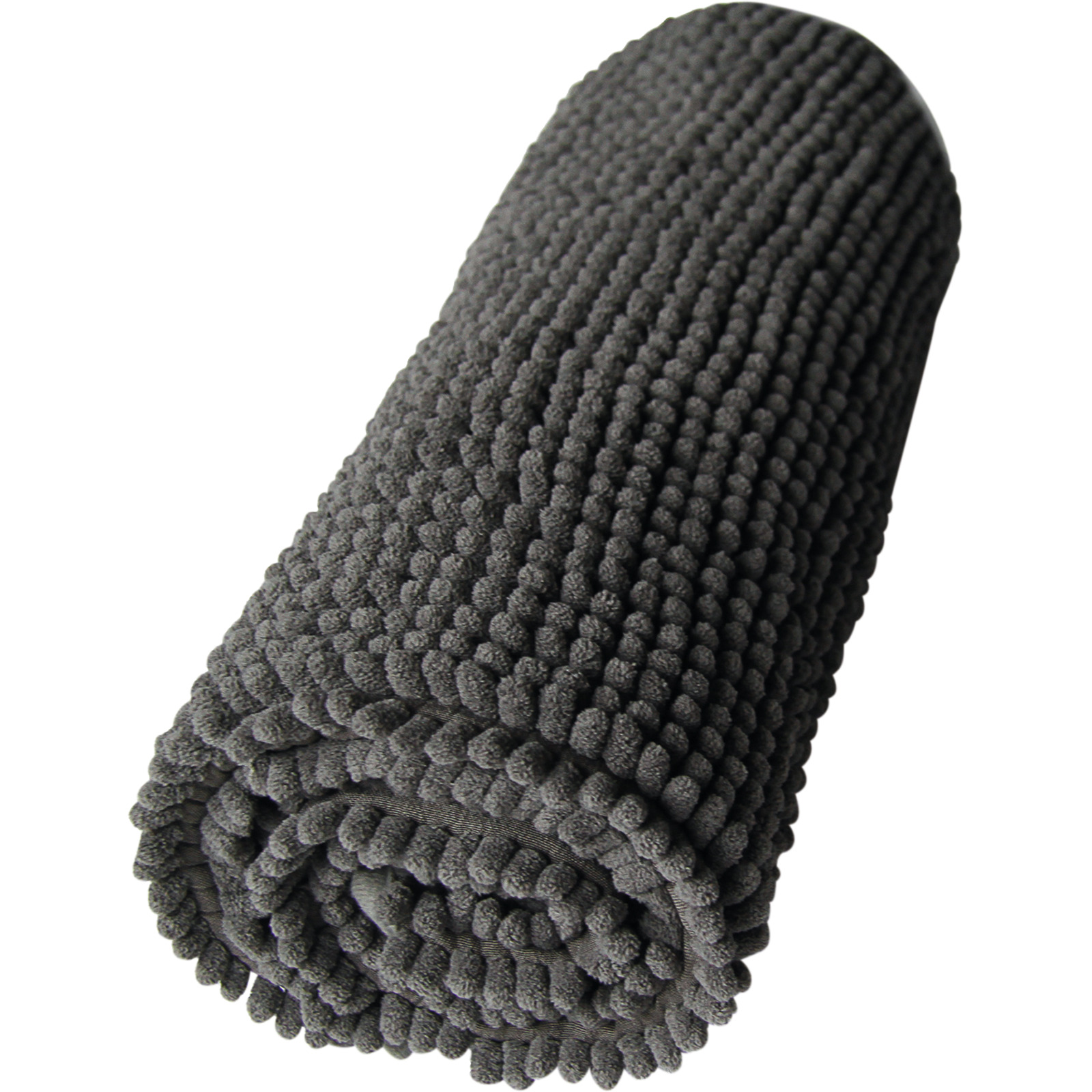 Badeteppich Chenille 60x90cm, anthrazit