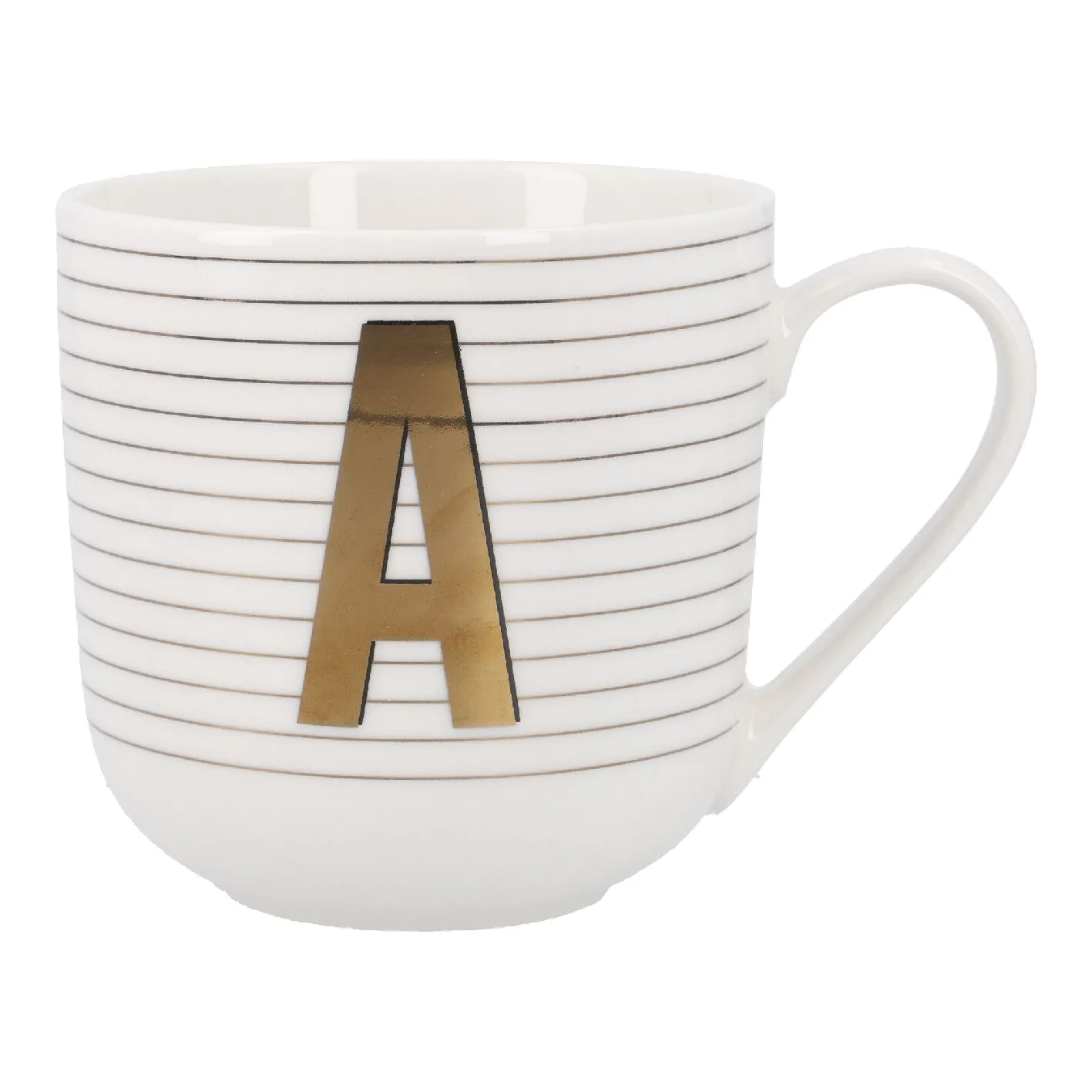 Becher mit Buchstabe A