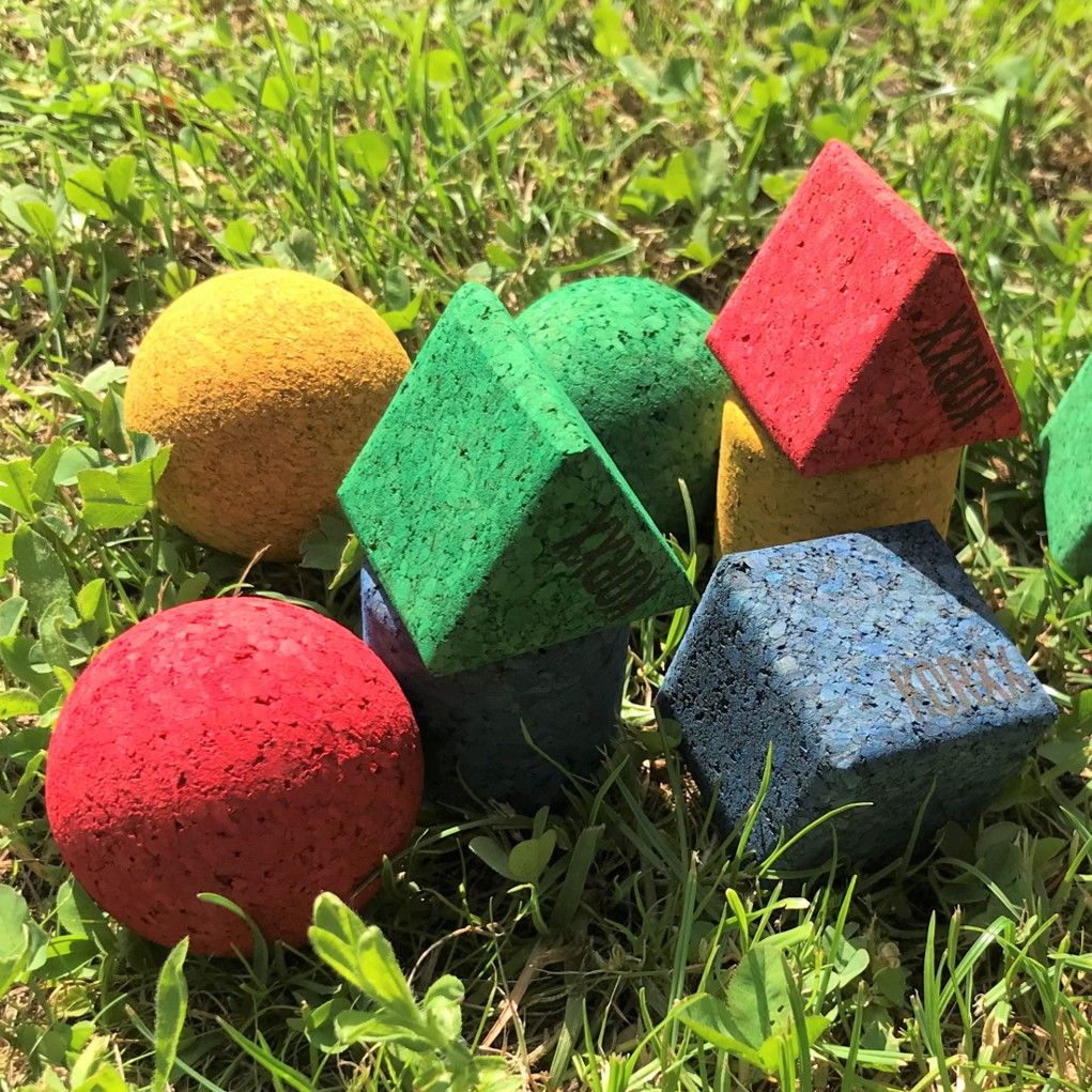 KORXX Geo-Set 12 C Korkspielzeug