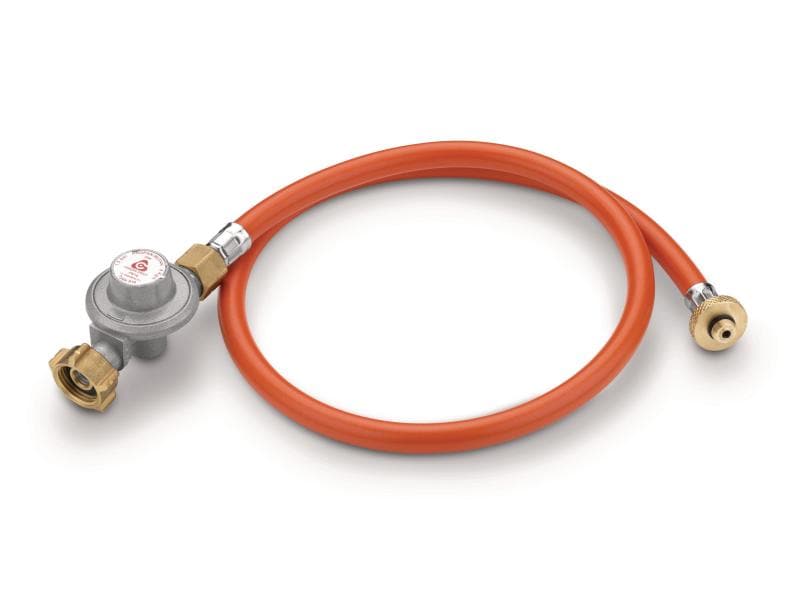 Weber Umrüst-Set Gasregler & Schlauch Ermöglicht die Umrüstung von Gaskartusche auf Gasflasche