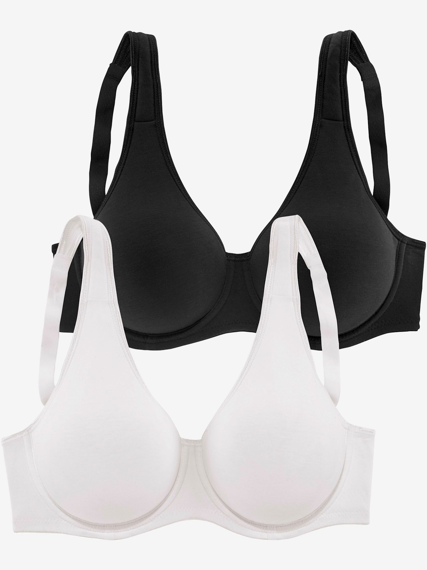Soutien-gorge spécial t-shirt lot de 2 soutiens-gorge à armatures. bonnets préformés sans couture