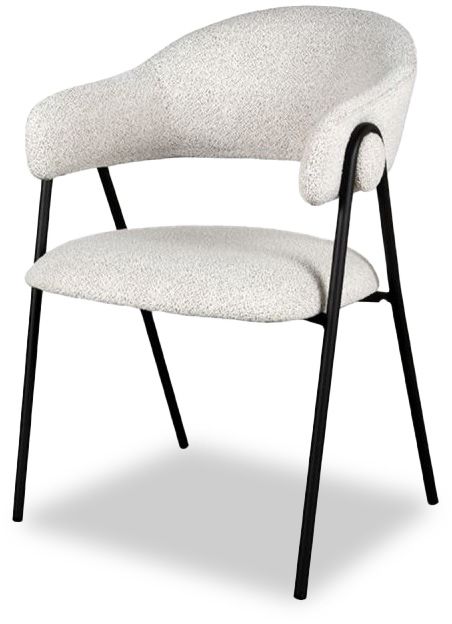 Eetkamerstoel Ecru IH-50.201 Lowen B58 x D60 x H84 cm