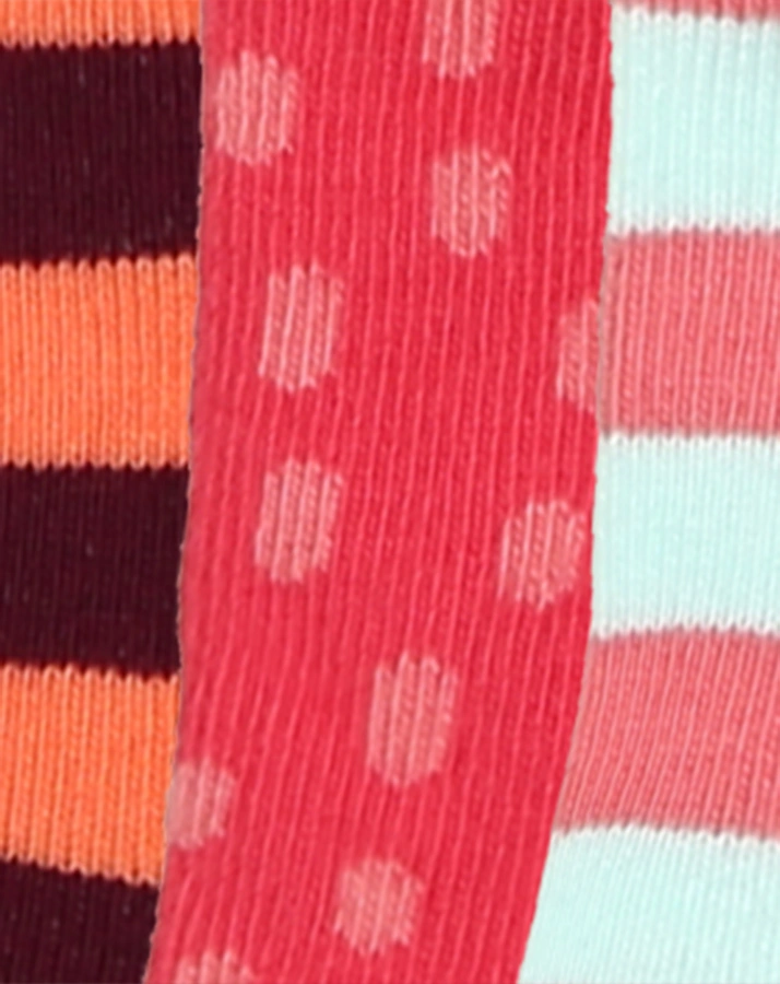 Socken JUNGLE LOVE 3er-Pack in bunt