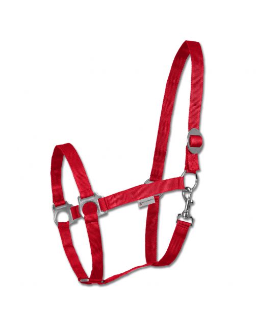 Waldhausen Halter Perlon Rood - Paardenhalster