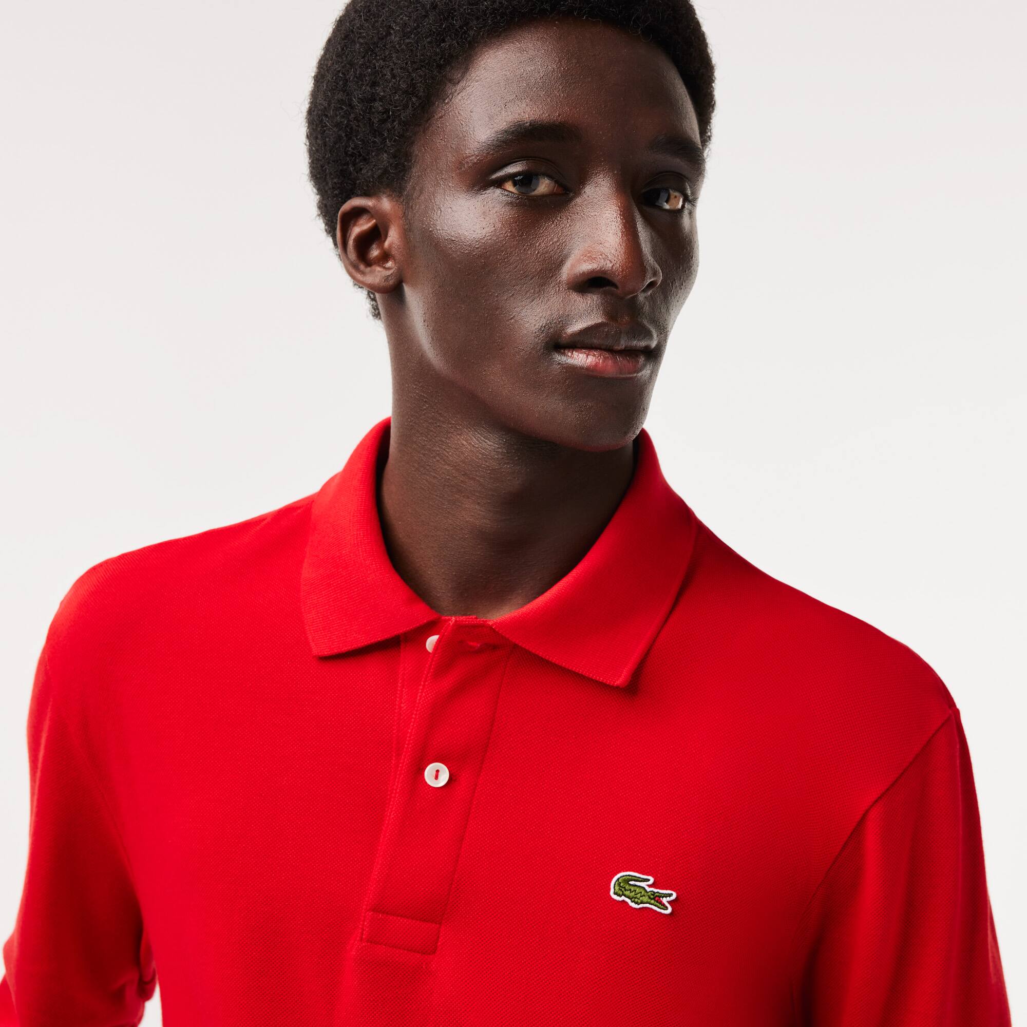 Original L.12.12 langärmeliges Poloshirt Lange Ärmel - Rot - Lacoste - Herren