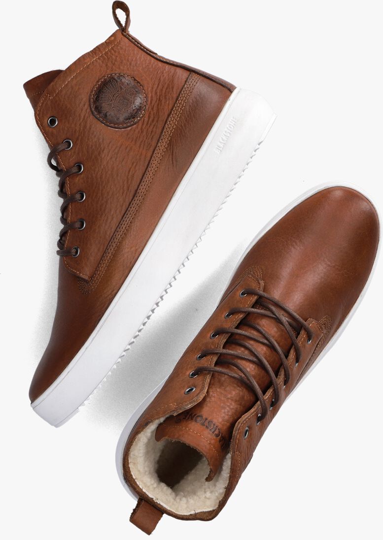 BLACKSTONE bruine blackstone hoge sneaker aspen