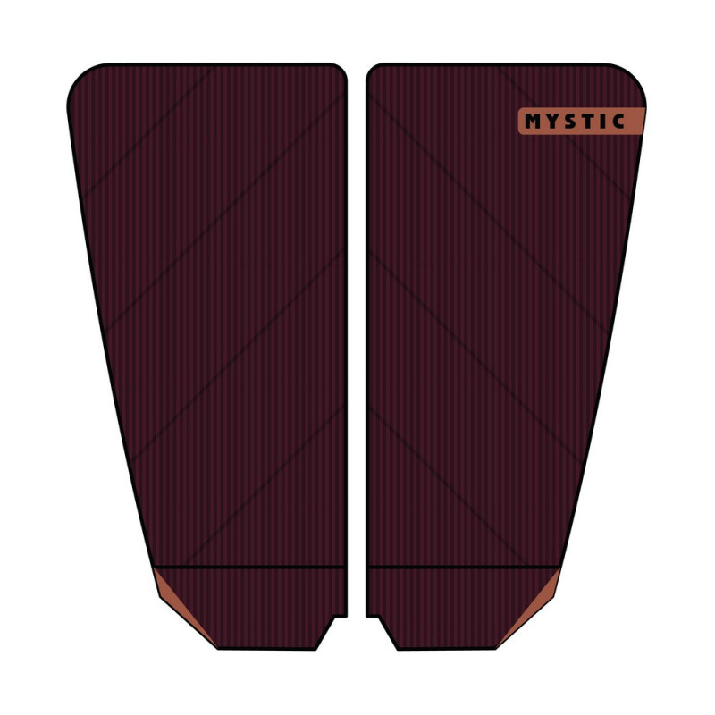 Pad Mystic Ambush Tailpad Stubby Shape Merlot 2 PCS