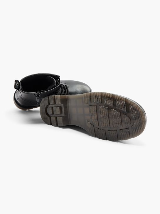 Graceland Schnür-Stiefelette Schwarz