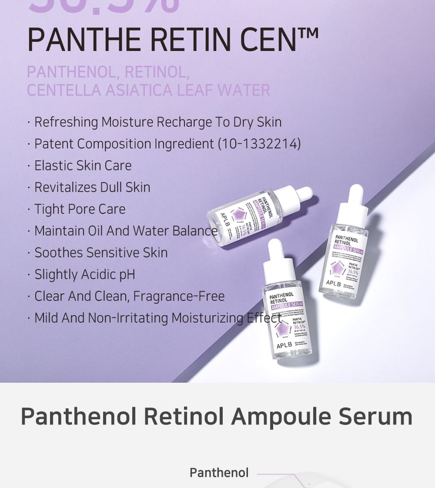 APLB - Panthenol Retinol ampulserum