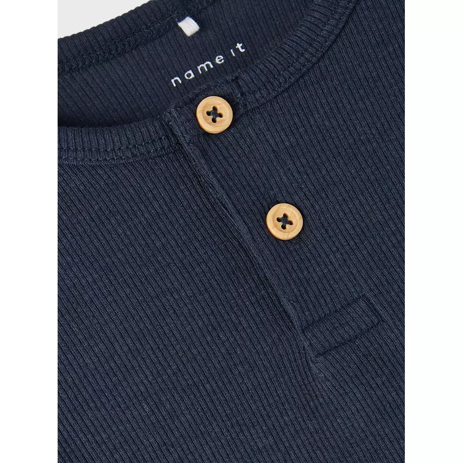 name it Langarmshirt Nmmkab Dark Sapphire