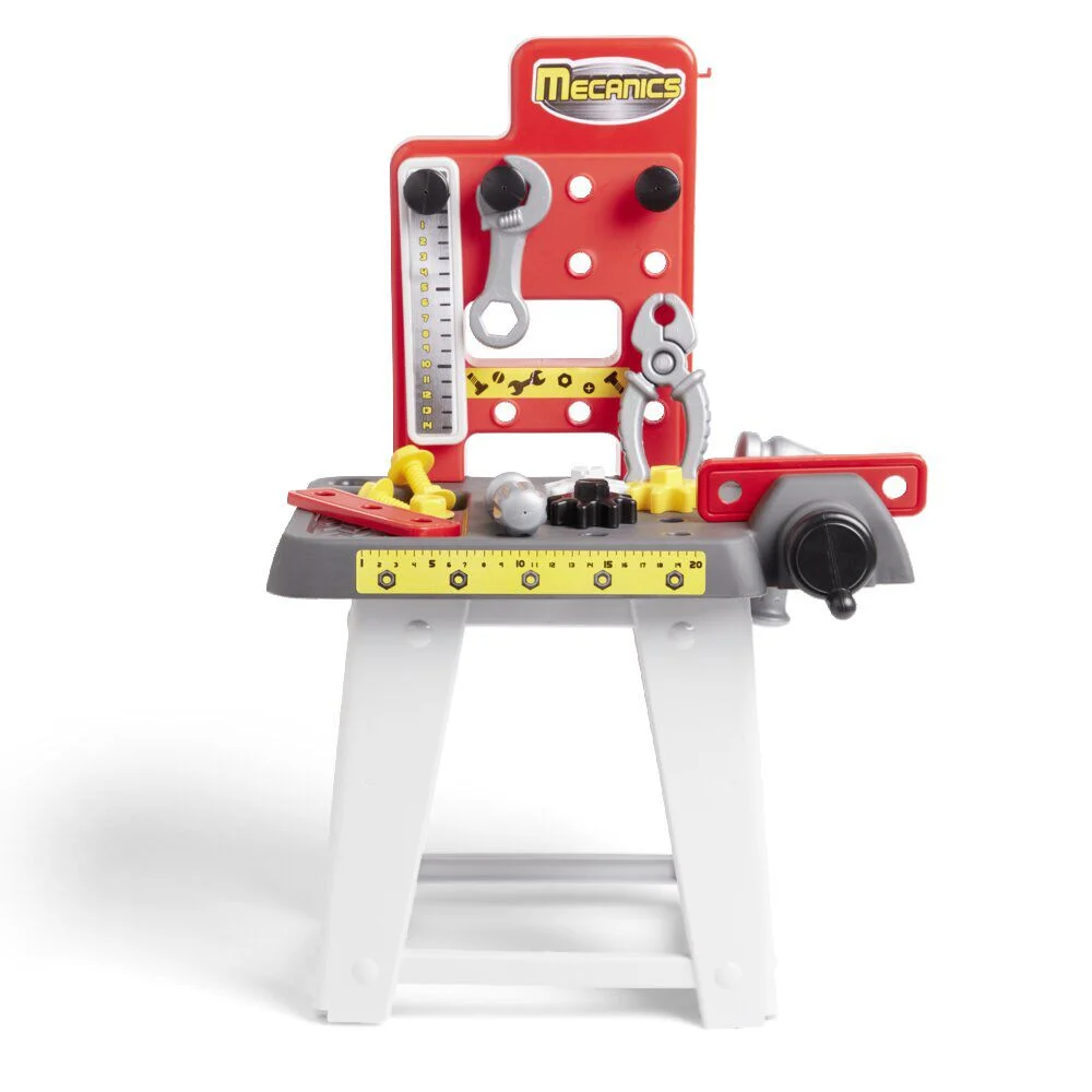 Etabli bricolage enfant avec 19 accessoires