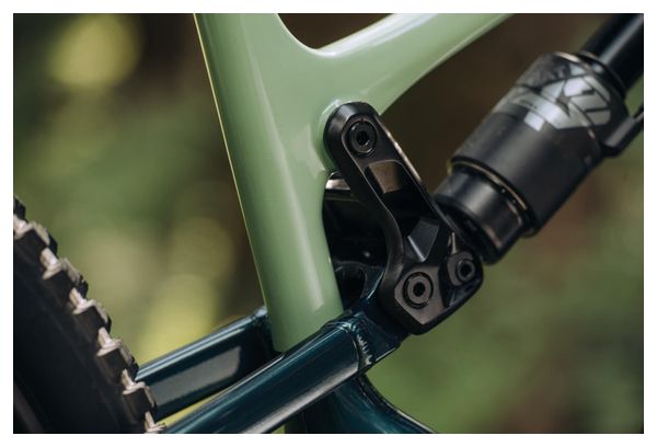 VTT Électrique Tout-Suspendu Rocky Mountain Altitude Powerplay Carbon 70 Shimano XT 12V 720Wh 29'' Vert Bleu 2024