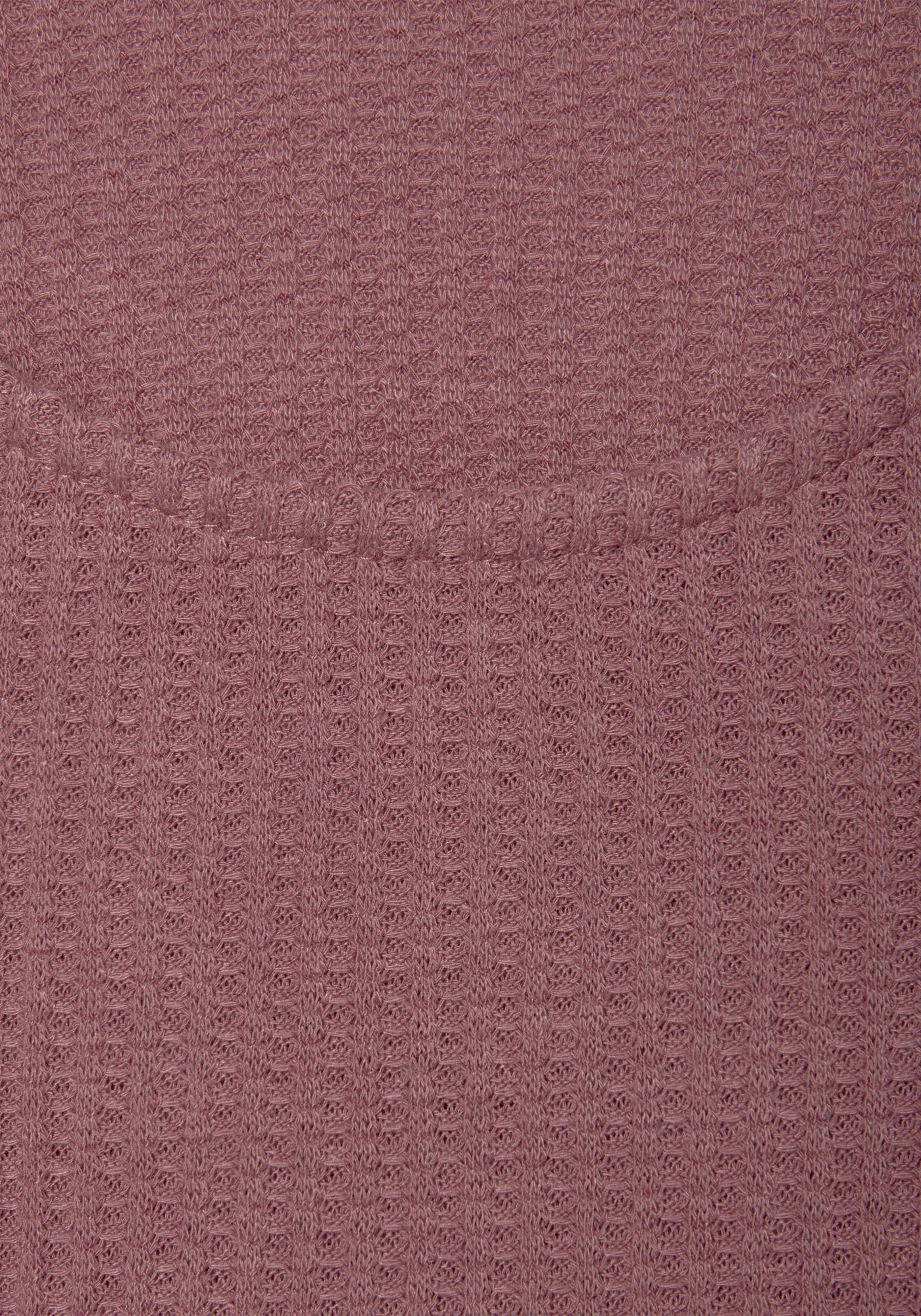 LASCANA Langarmshirt in mauve