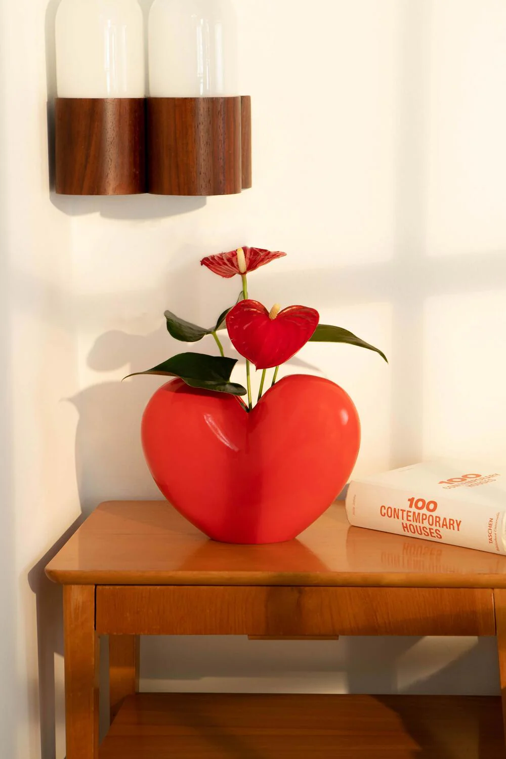 Doiy  Love vase - rød