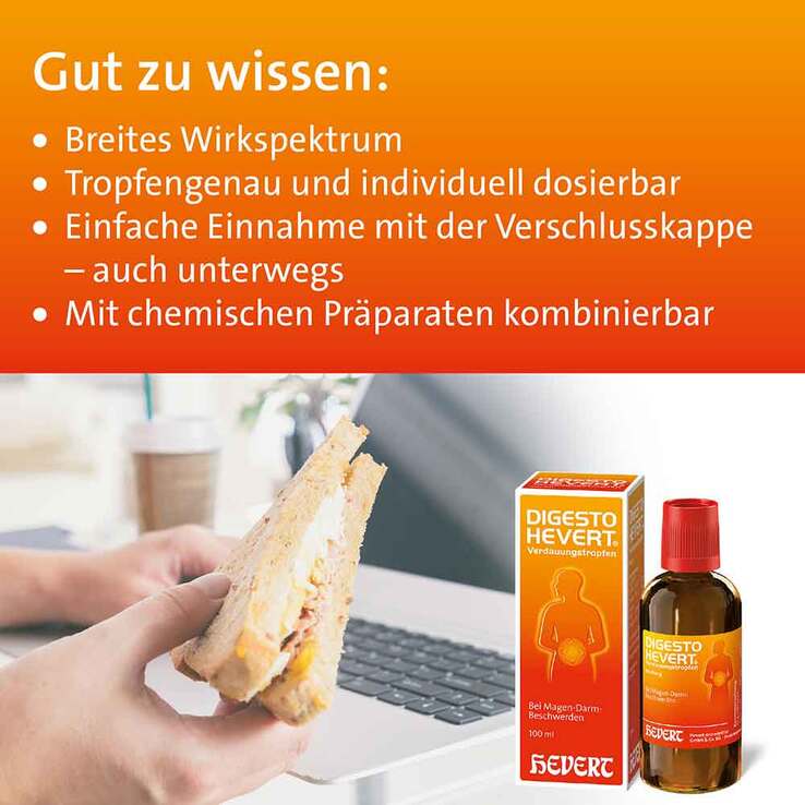 Digesto Hevert Verdauungstropfen, 30 ml