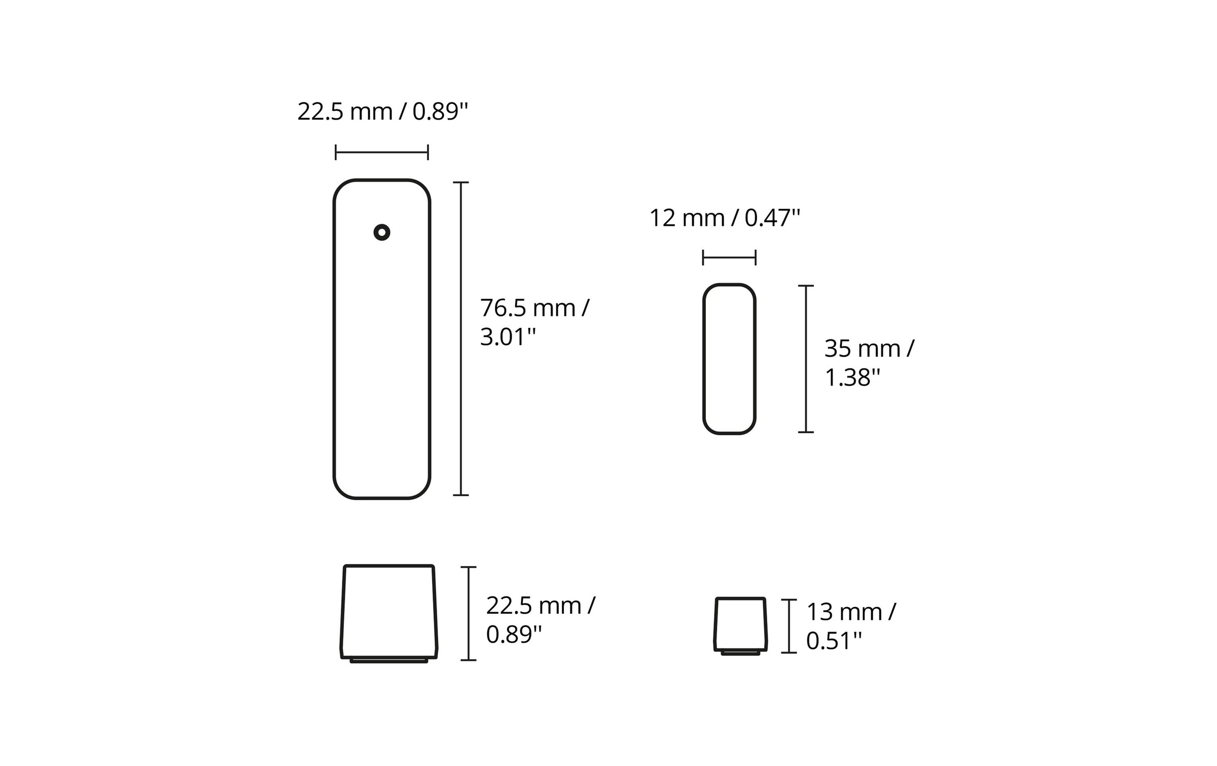 WiZ Smarter Kontaktsensor »Doppelpack«
