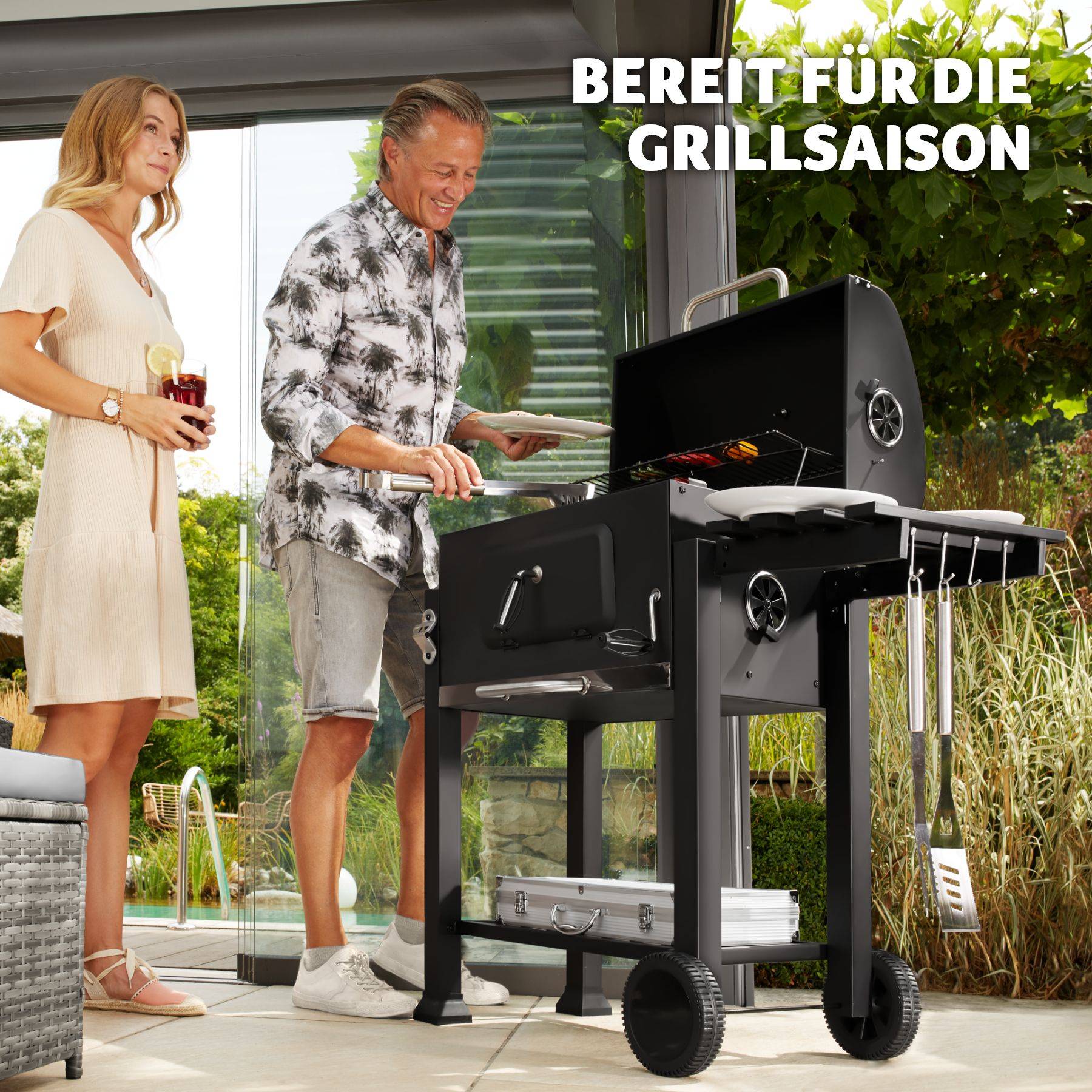 Holzkohlegrill Florian