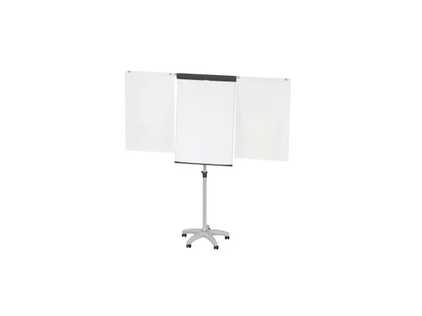 MAUL 6372682, Fritstående, 660 x 970 mm, Portræt, Plast, Stål, Grå, 5 hjul