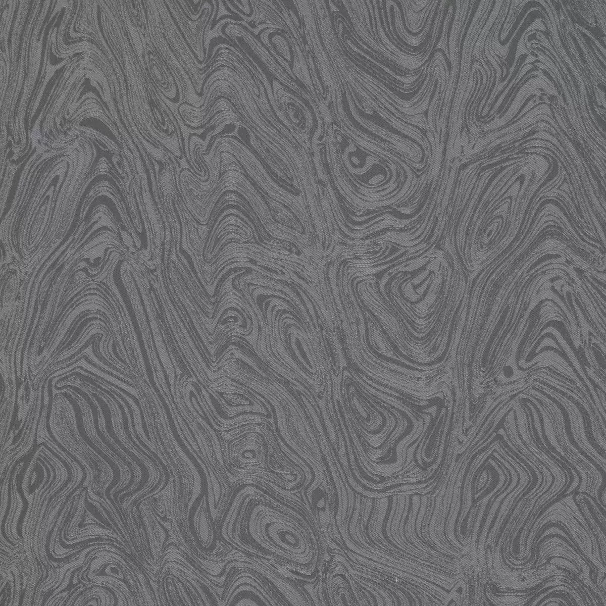 Nachtvorhang Jacquard Moiré Anthrazit