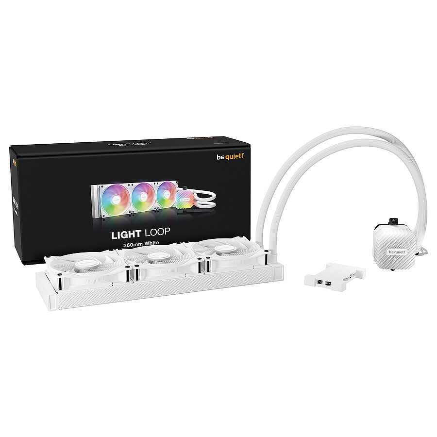 be quiet! Light Loop 360 mm - Blanc