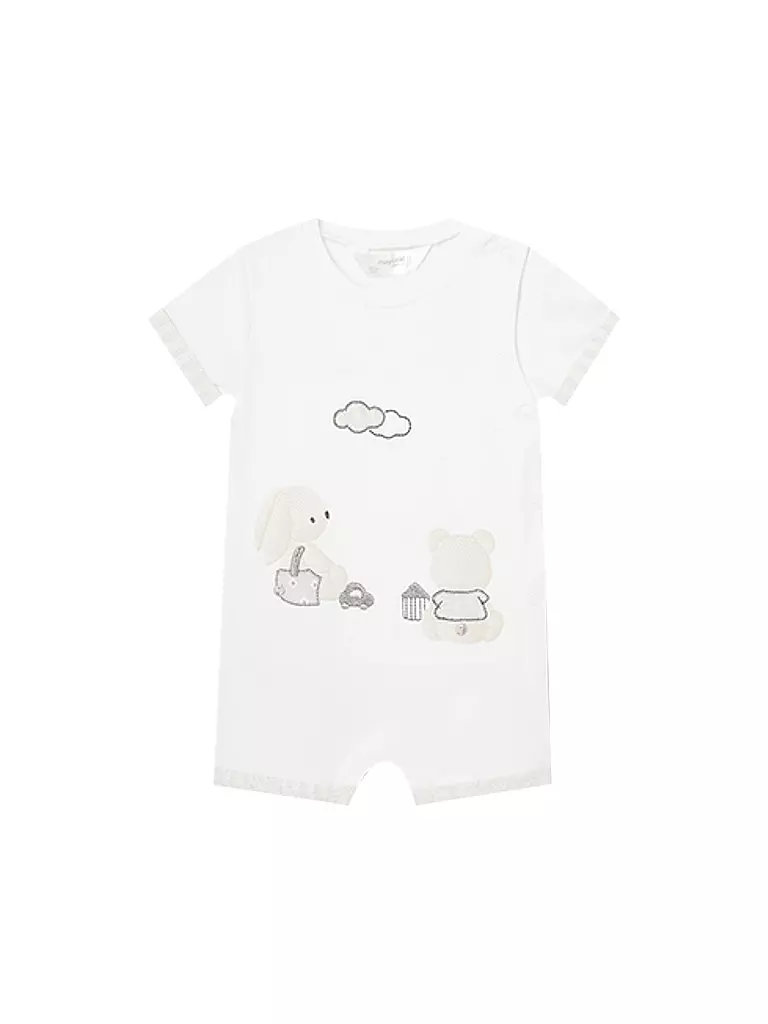 MAYORAL Baby Strampler Set 2teilig weiss