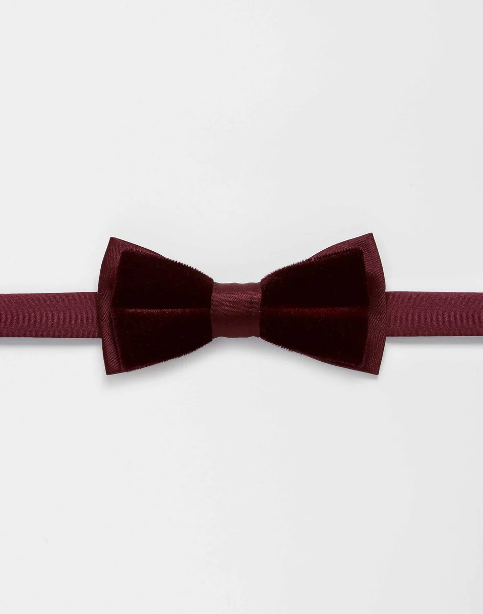 Nœud papillon velours